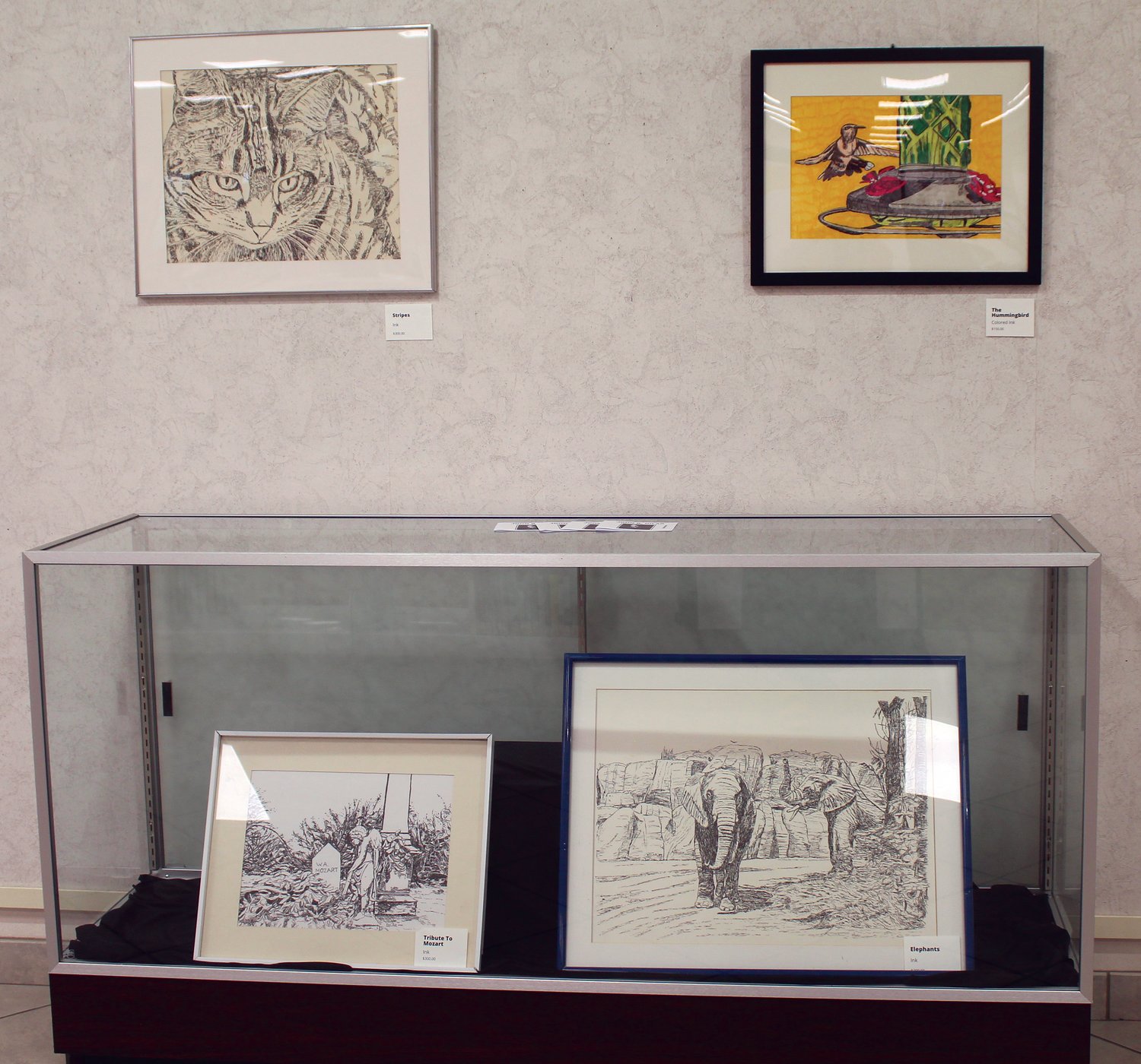 The works of John R. Oilar are on display now through mid-August during normal business hours at the CDPL. Oilar is known for his renderings of various people and sceneries.